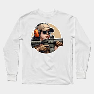 Tactical Girl Long Sleeve T-Shirt